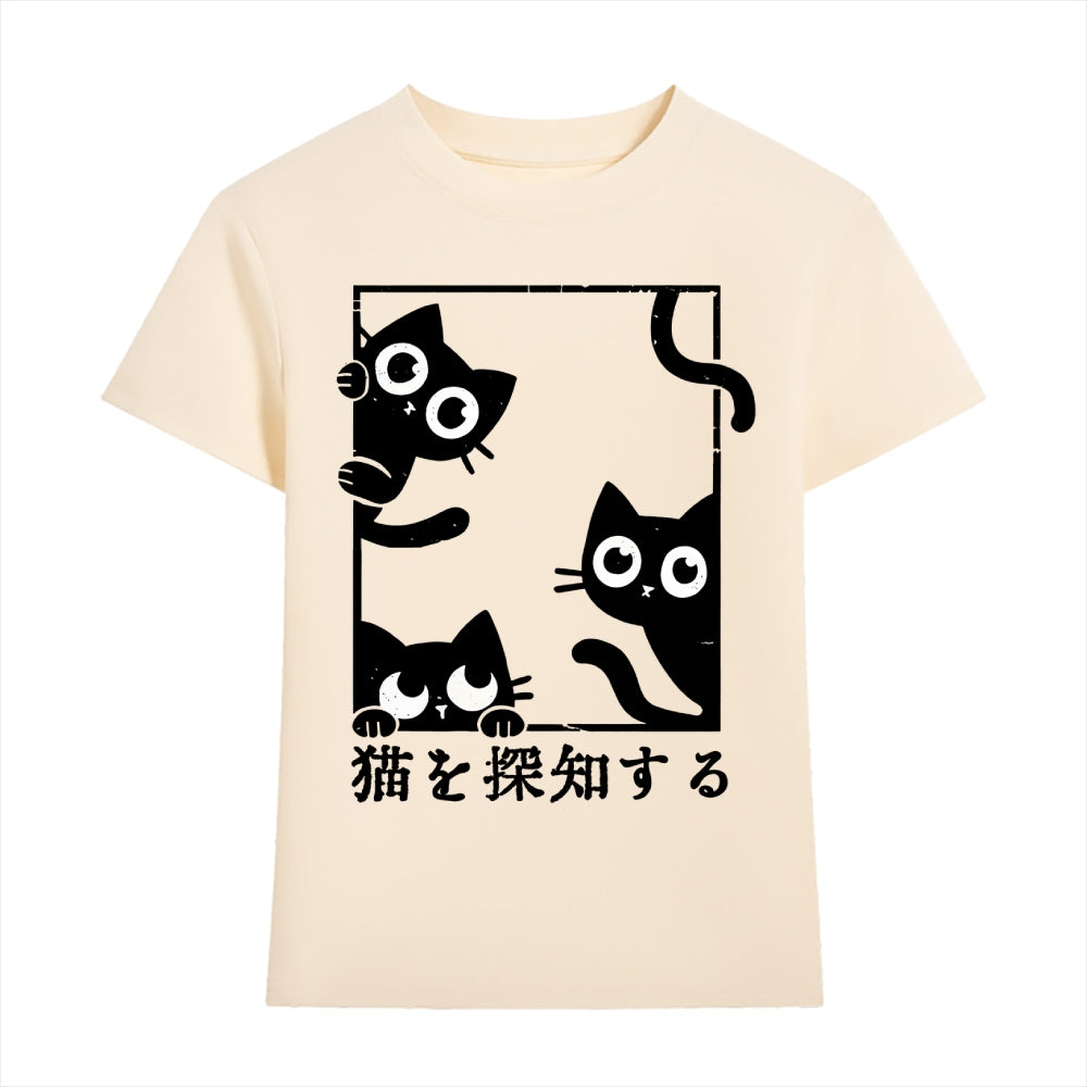 Black Cat Japanese Style Women's Classic Tee