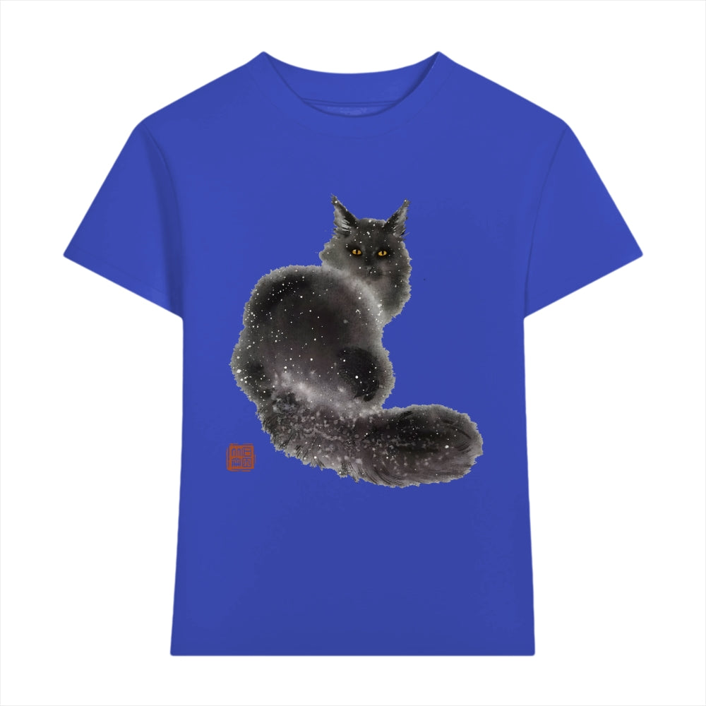 Snow Cat Japanese Style Women's Classic Tee