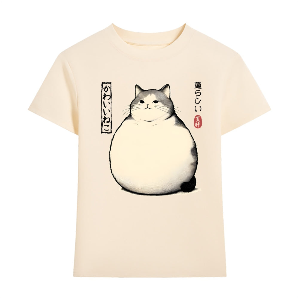 Fat Cat Japanese Style Women's Classic Tee