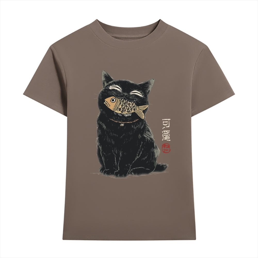 Fish Cat Japanese Style Women's Classic Tee