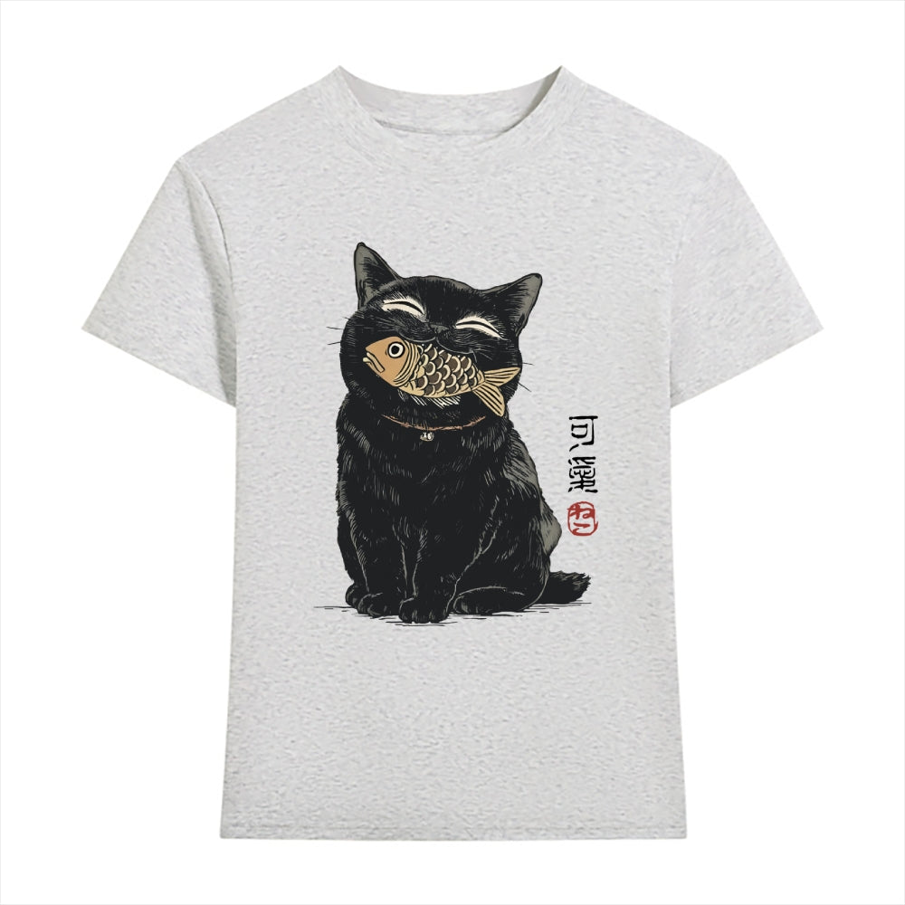 Fish Cat Japanese Style Women's Classic Tee