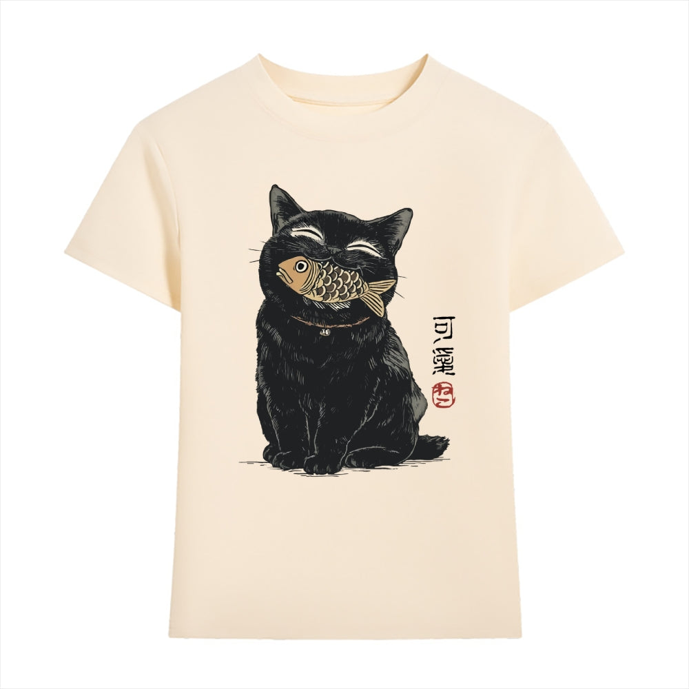 Fish Cat Japanese Style Women's Classic Tee