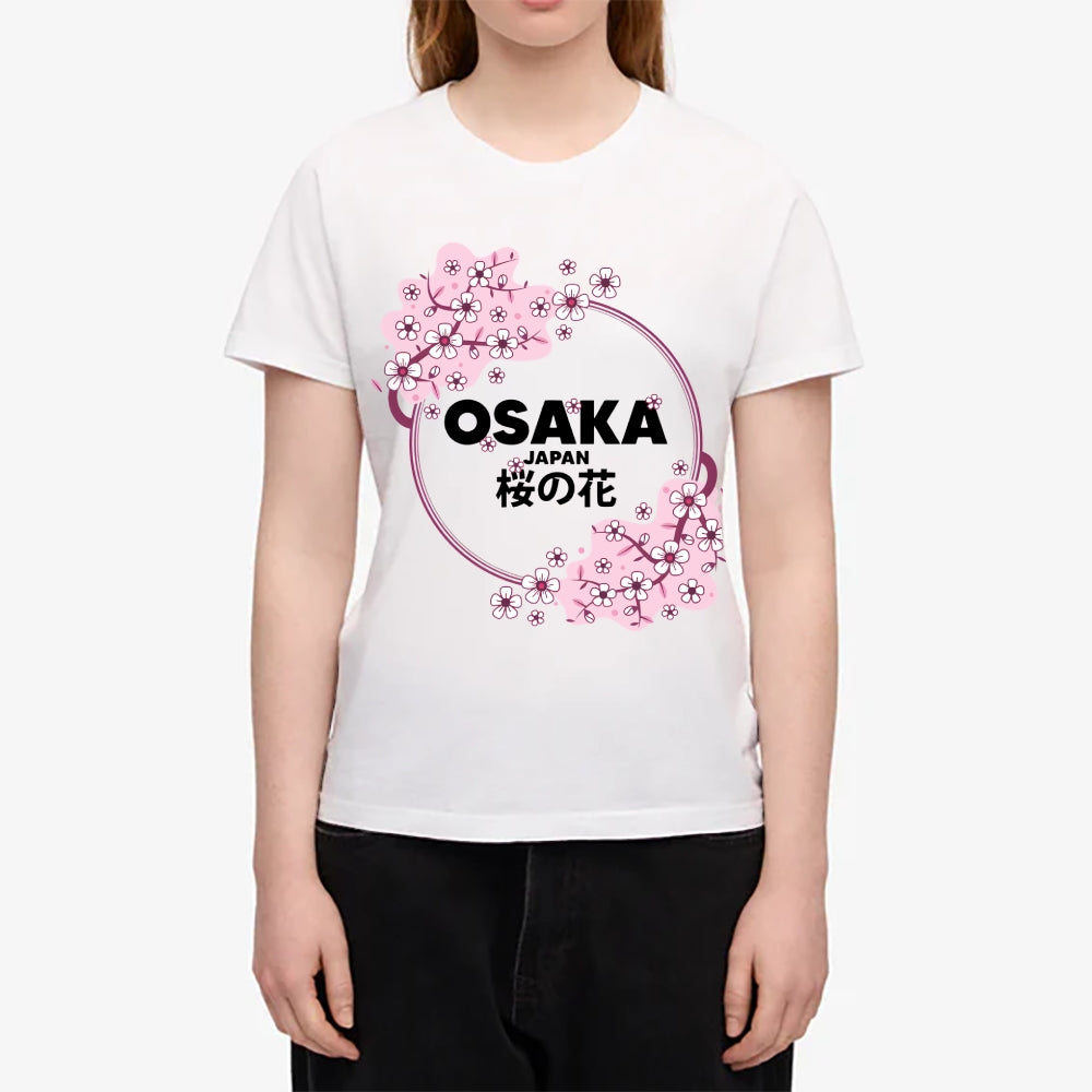 Osaka Sakura Japanese Style Women's Classic Tee