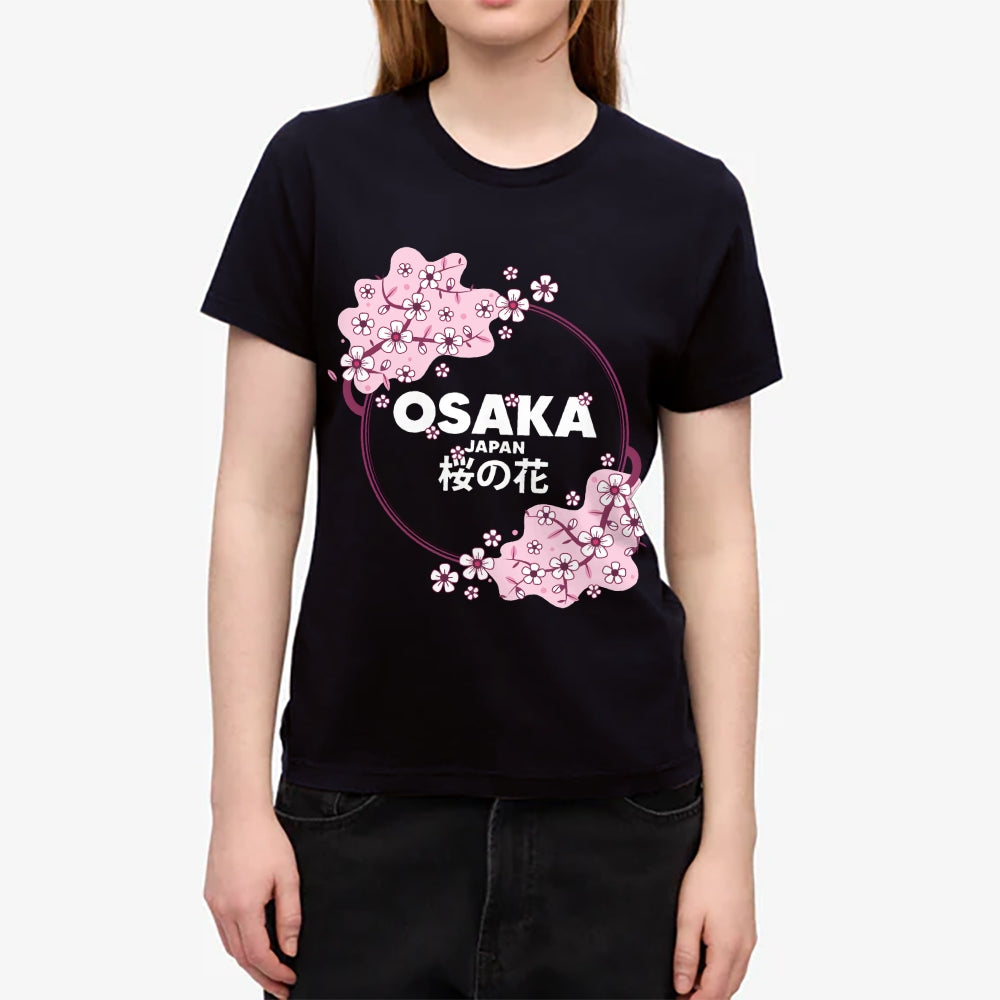 Osaka Sakura Japanese Style Women's Classic Tee