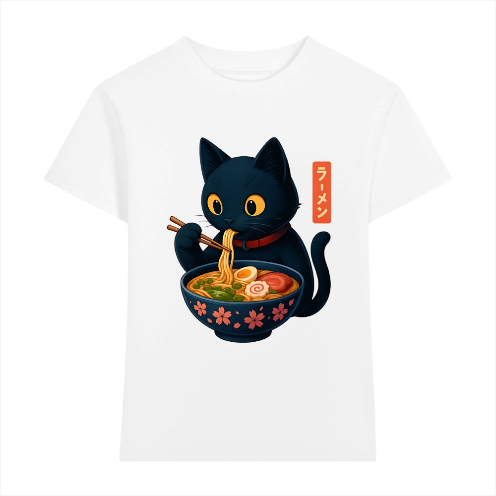 Cat Ramen Japanese Style Women's Classic Tee