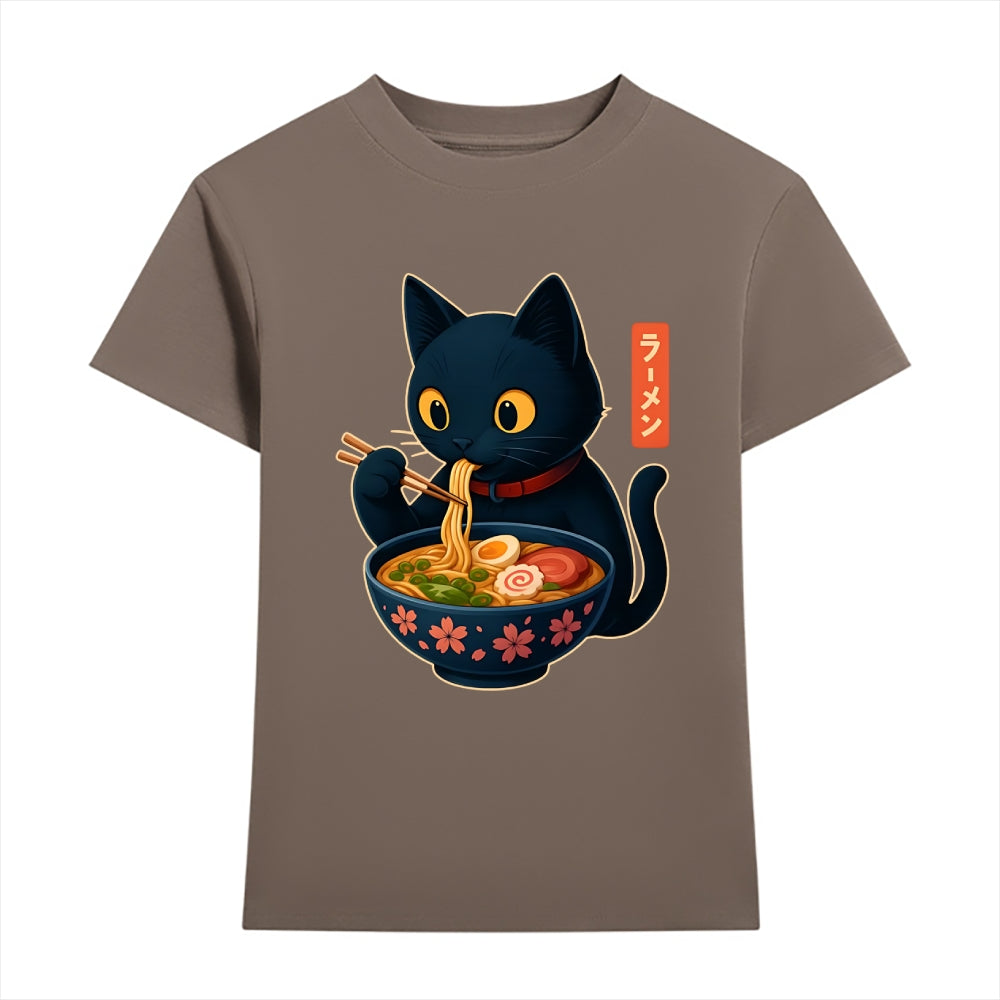 Cat Ramen Japanese Style Women's Classic Tee