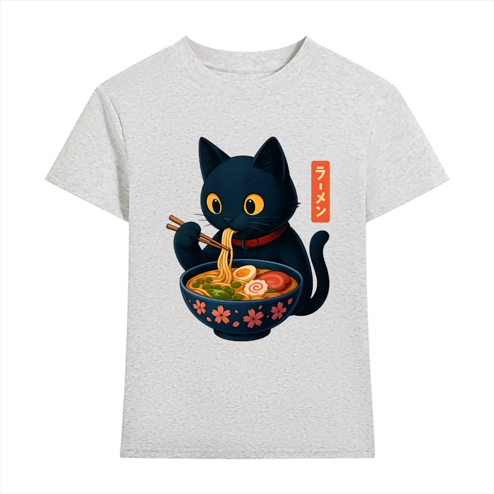 Cat Ramen Japanese Style Women's Classic Tee