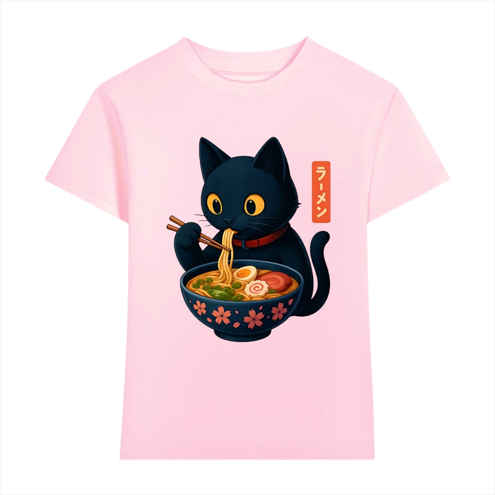 Cat Ramen Japanese Style Women's Classic Tee