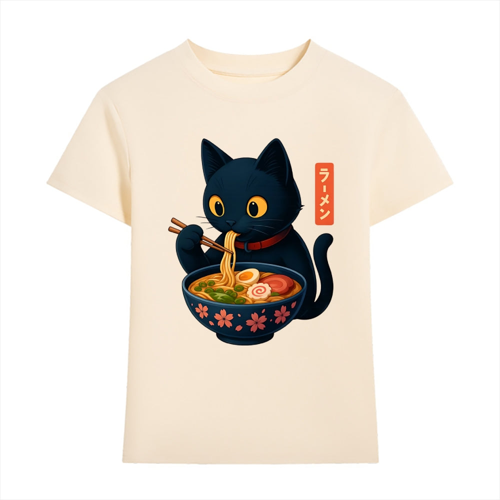 Cat Ramen Japanese Style Women's Classic Tee