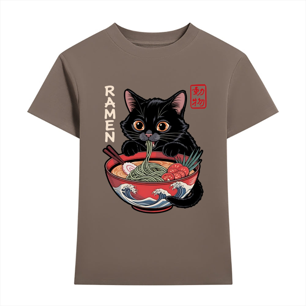 Ramen Cat Japanese Style Women's Classic Tee