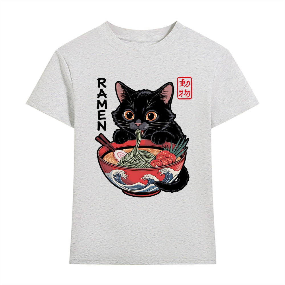 Ramen Cat Japanese Style Women's Classic Tee
