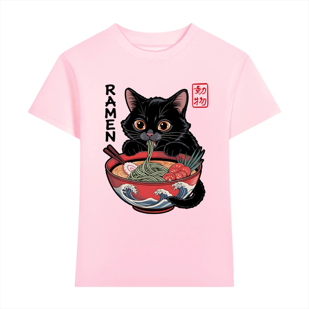 Ramen Cat Japanese Style Women's Classic Tee