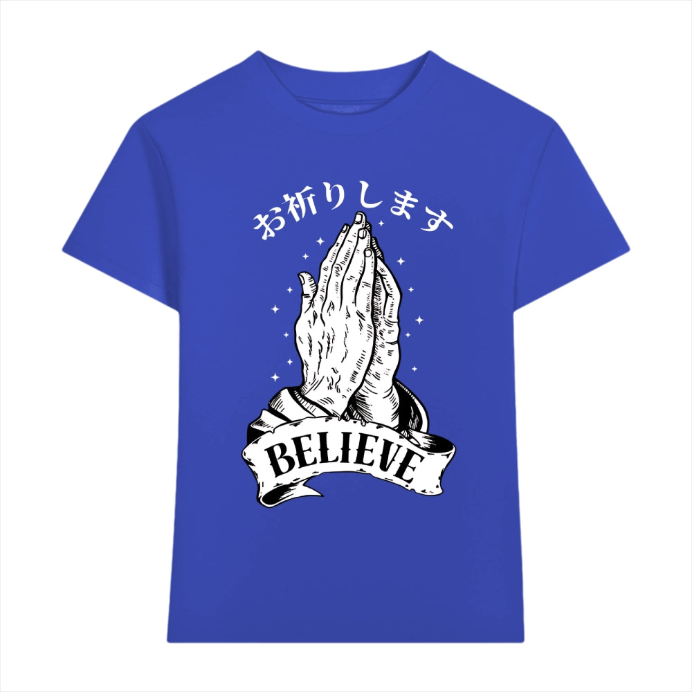 Easter Believe Japanese Style Women's Classic Tee