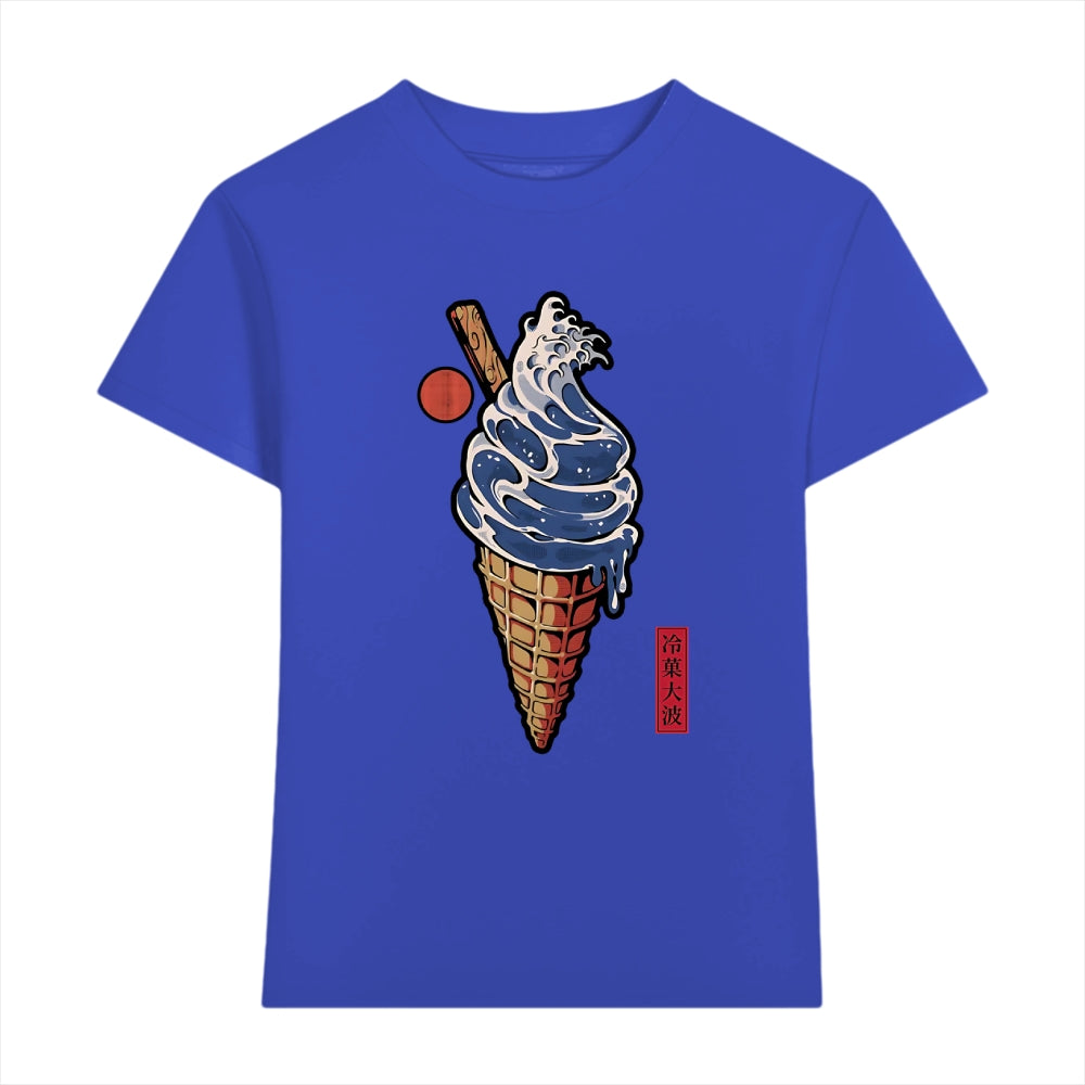 Great Wave Ice Cream Japanese Style Women's Classic Tee