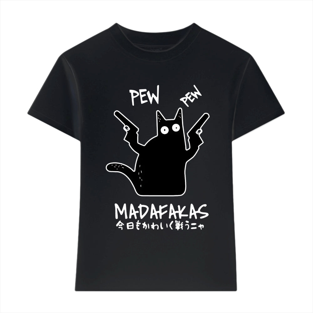 Pew Pew Cat Japanese Style Women's Classic Tee