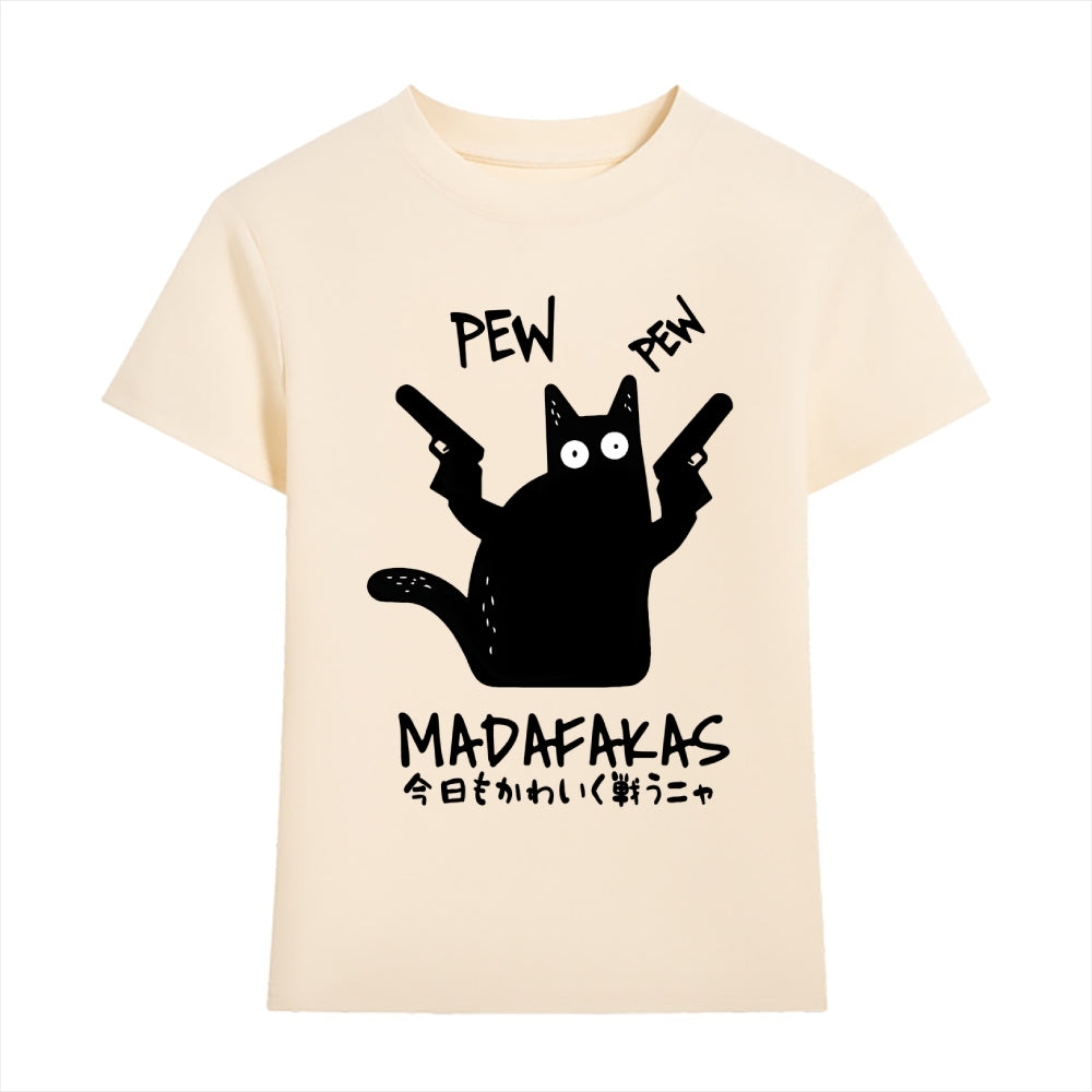 Pew Pew Cat Japanese Style Women's Classic Tee