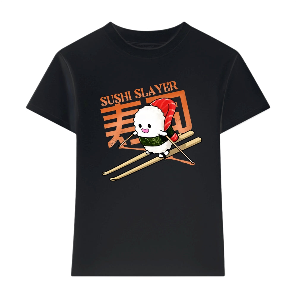 Sushi Skiing Japanese Style Women's Classic Tee