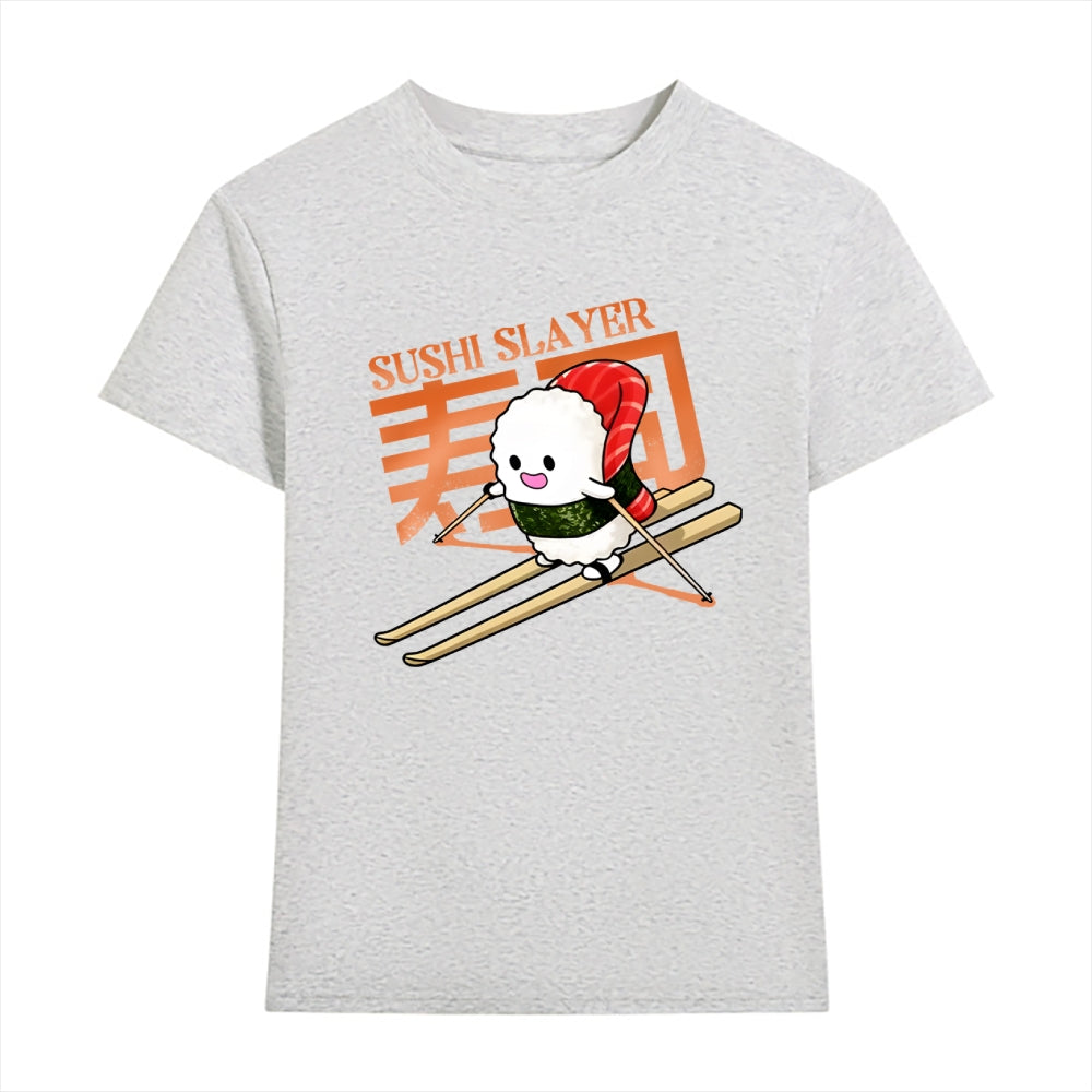Sushi Skiing Japanese Style Women's Classic Tee