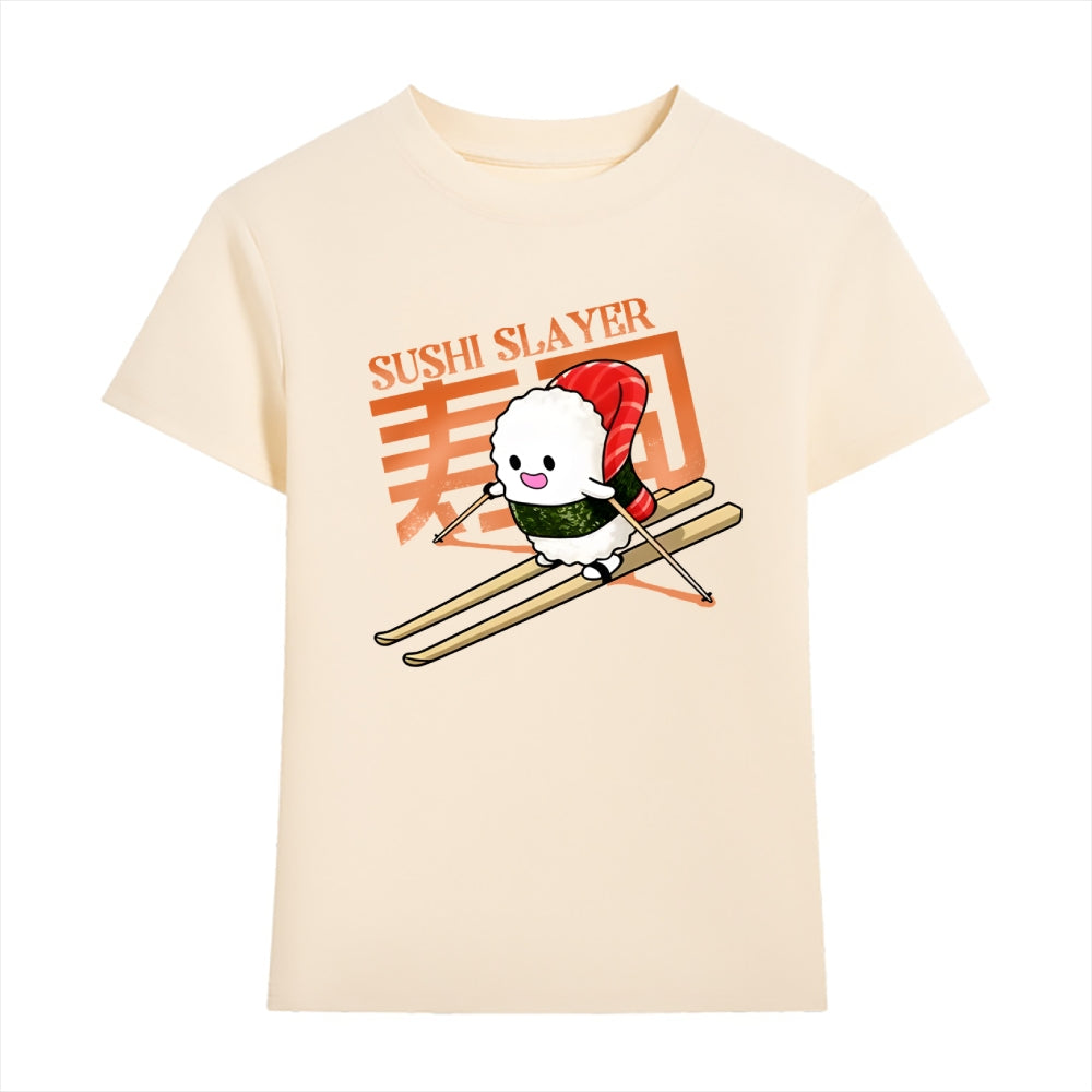 Sushi Skiing Japanese Style Women's Classic Tee