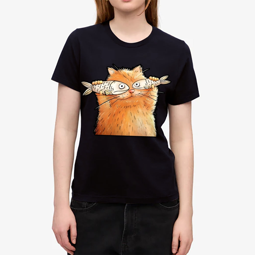 Fish Cat Japanese Style Women's Classic Tee