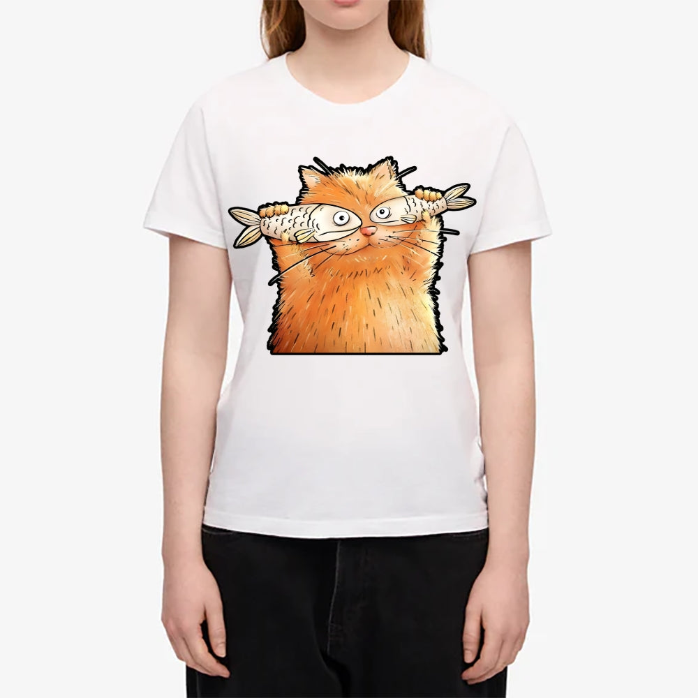 Fish Cat Japanese Style Women's Classic Tee