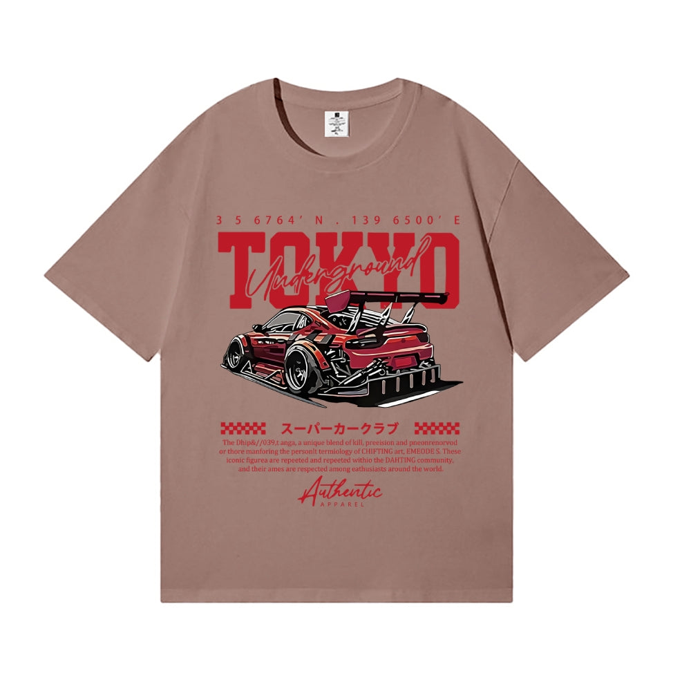 Tokyo Racing Car Japanese Style Classic Tee