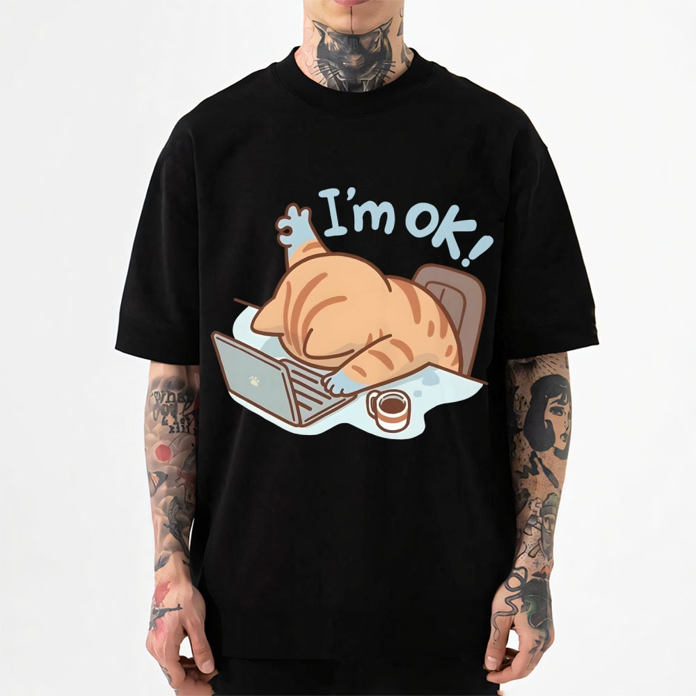 Cat Japanese Style Classic Tee