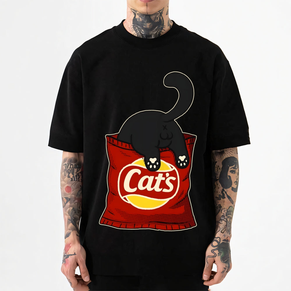 Chips Cat Japanese Style Classic Tee