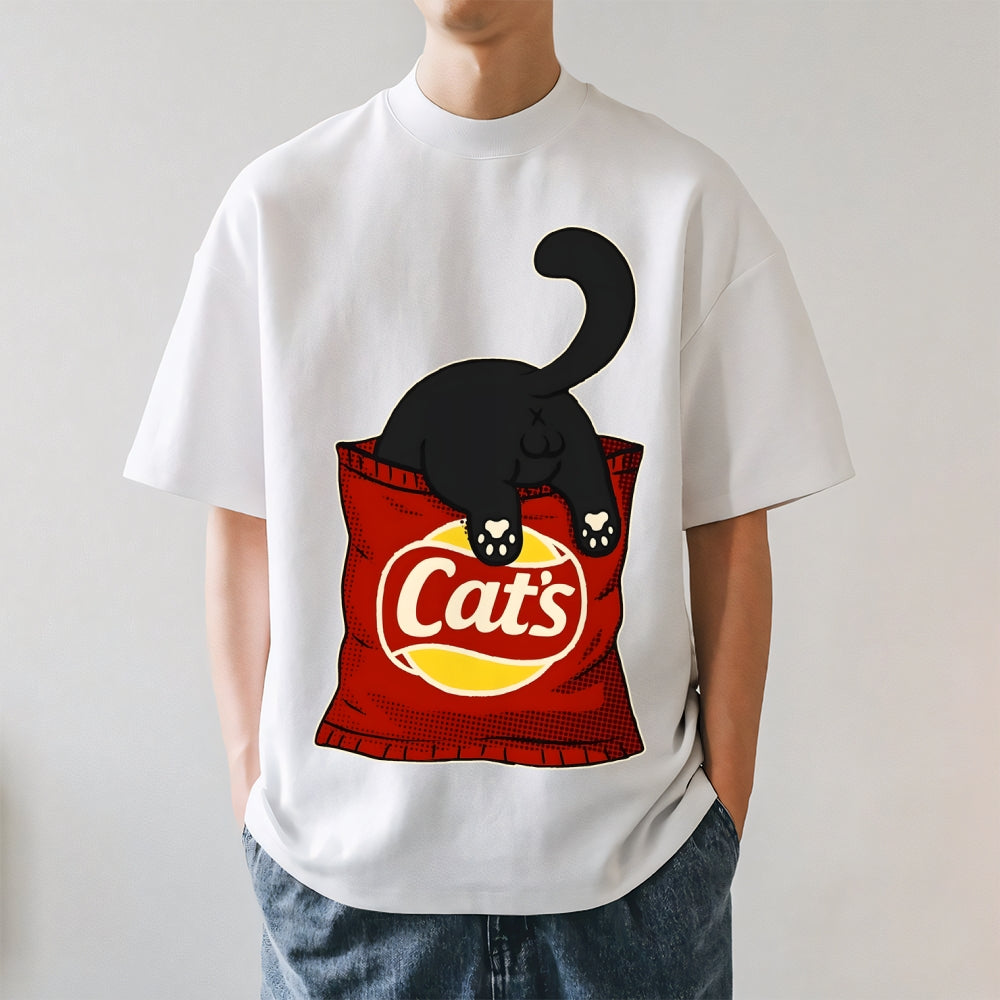 Chips Cat Japanese Style Classic Tee