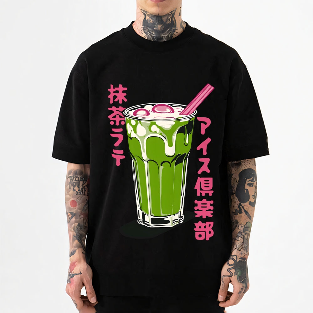 Matcha Green Tea Japanese Style Classic Tee