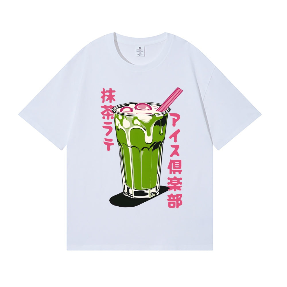 Matcha Green Tea Japanese Style Classic Tee