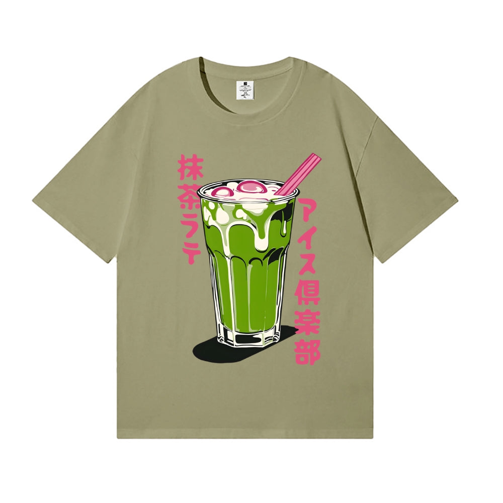 Matcha Green Tea Japanese Style Classic Tee