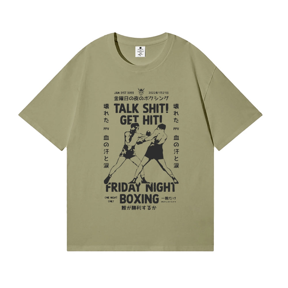 Boxing Fight Japanese Style Classic Tee