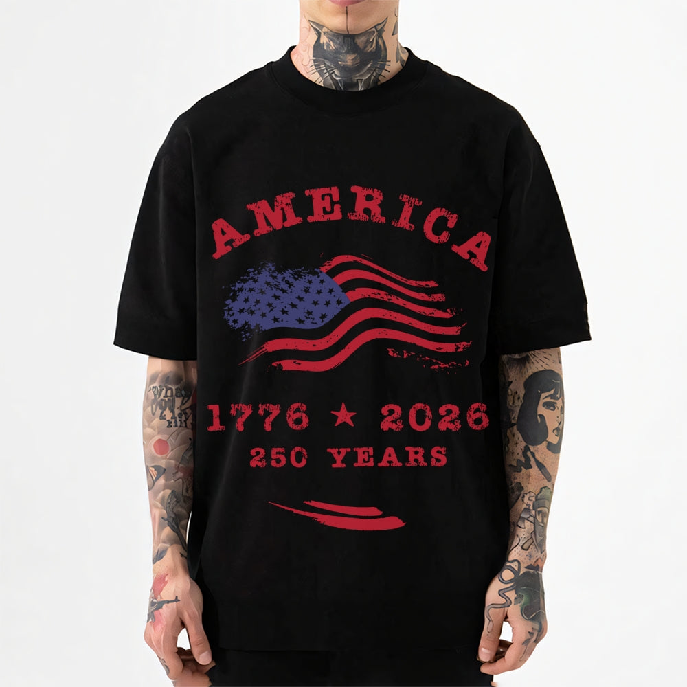 America 250 Years Japanese Style Classic Tee