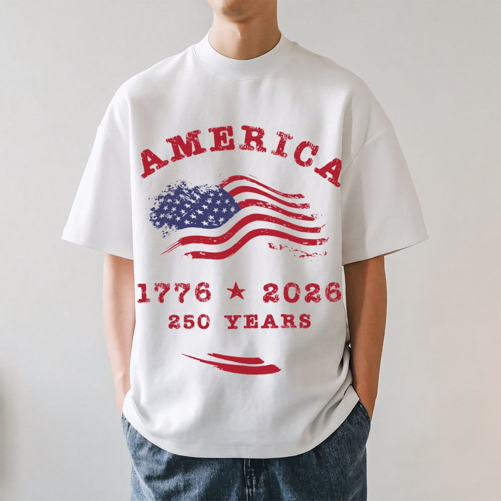 America 250 Years Japanese Style Classic Tee
