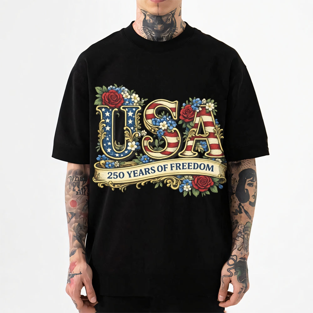 United States 250th Anniversery Japanese Style Classic Tee