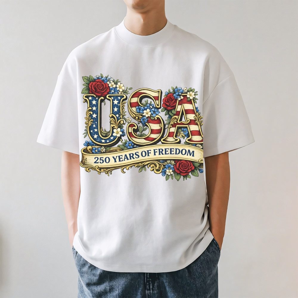 United States 250th Anniversery Japanese Style Classic Tee