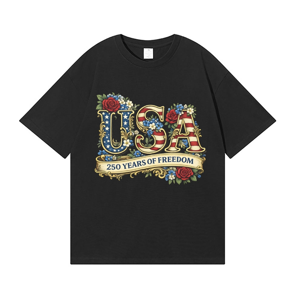 United States 250th Anniversery Japanese Style Classic Tee