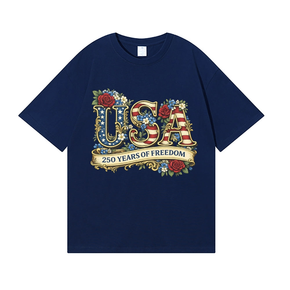 United States 250th Anniversery Japanese Style Classic Tee