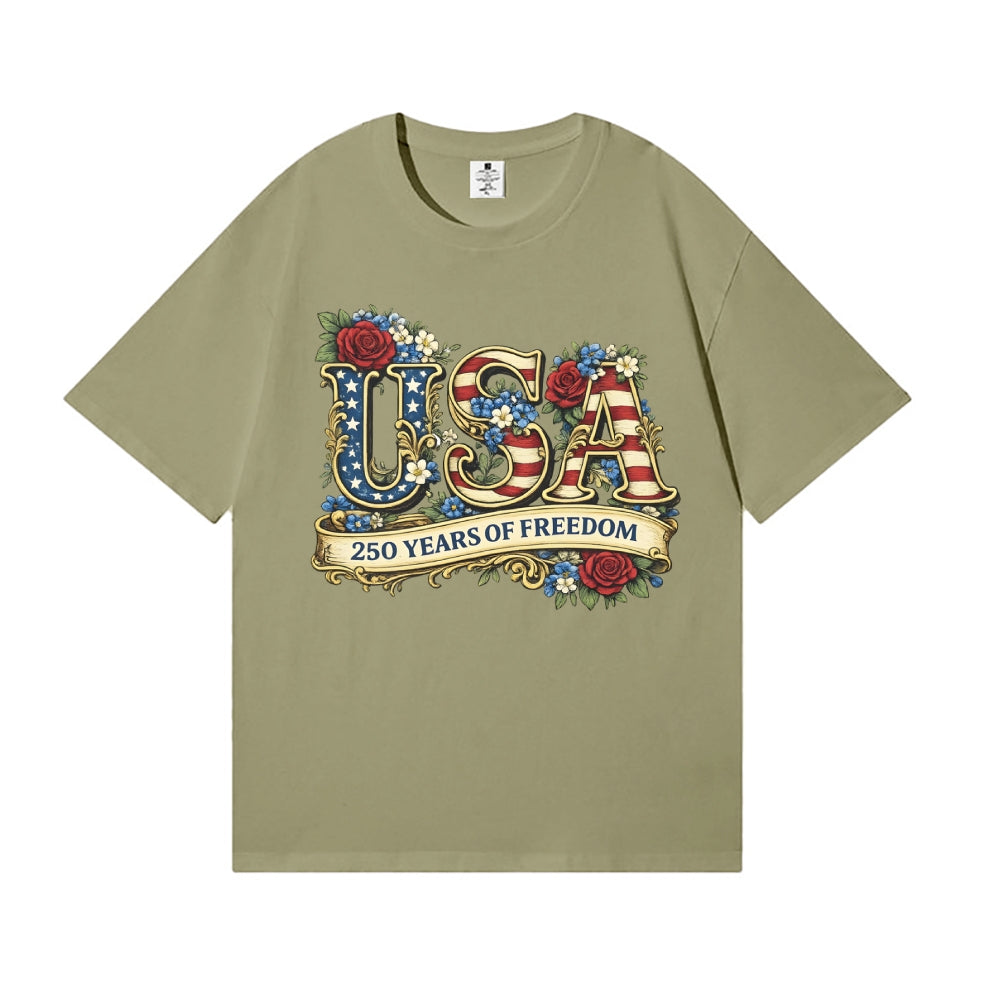 United States 250th Anniversery Japanese Style Classic Tee
