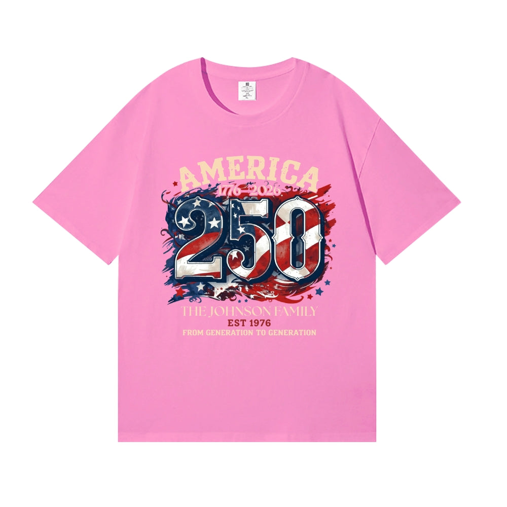 United States 250th Anniversery Japanese Style Classic Tee