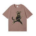 Cat Playing Ice Hockey Japanese Style Classic Tee