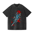 Octopus Vintage Wash Japanese Design T-Shirt