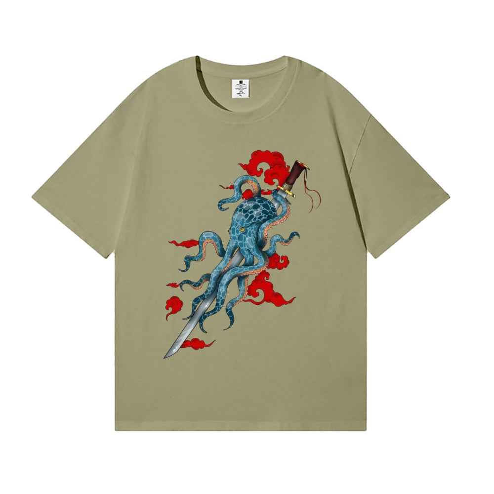Octopus Japanese Style Classic Tee