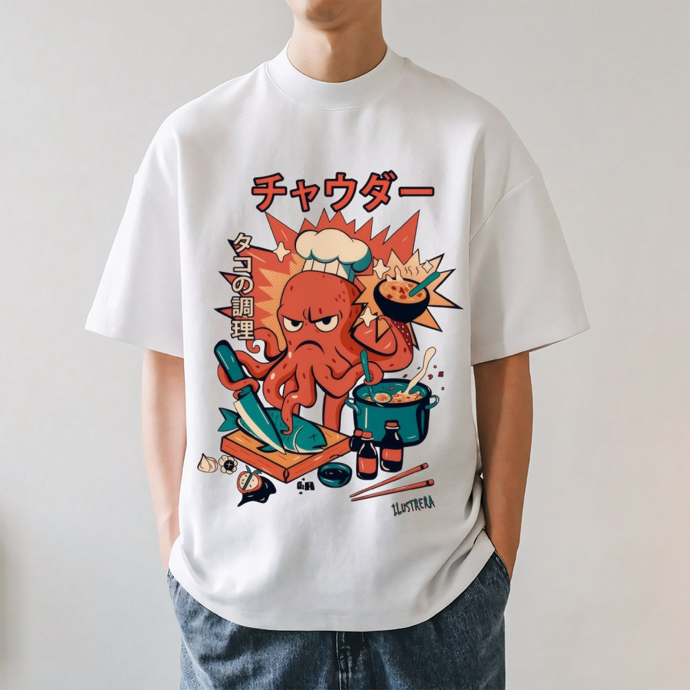 Octopus Japanese Style Classic Tee