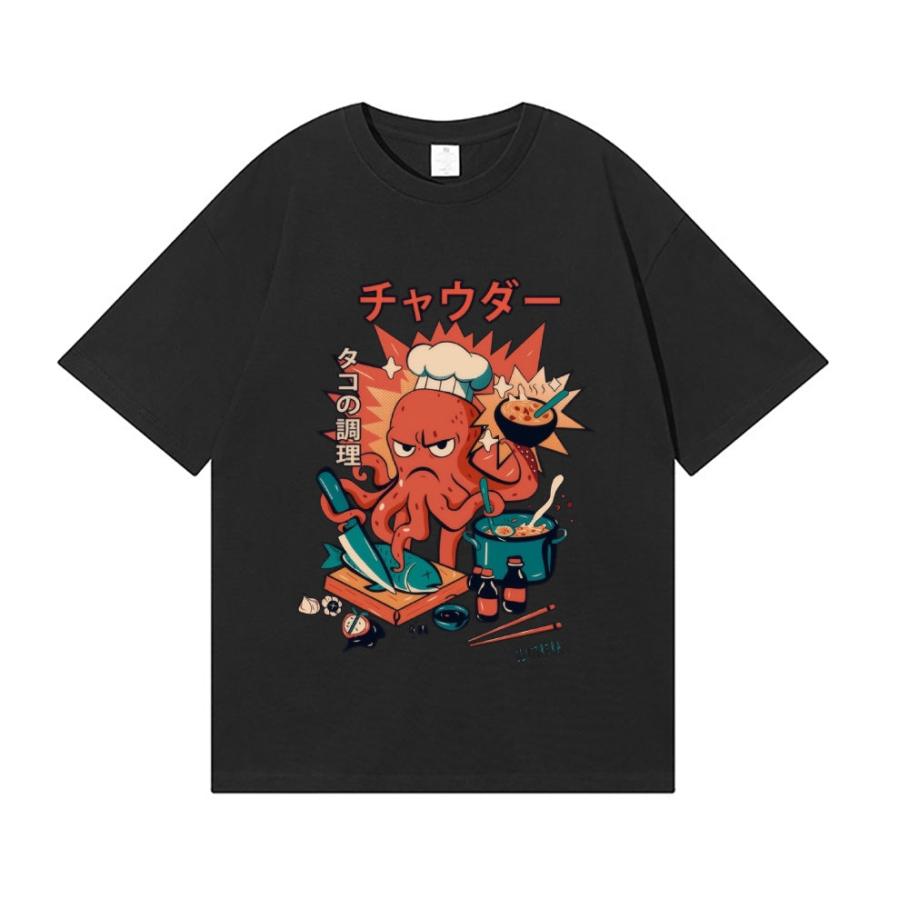 Octopus Japanese Style Classic Tee