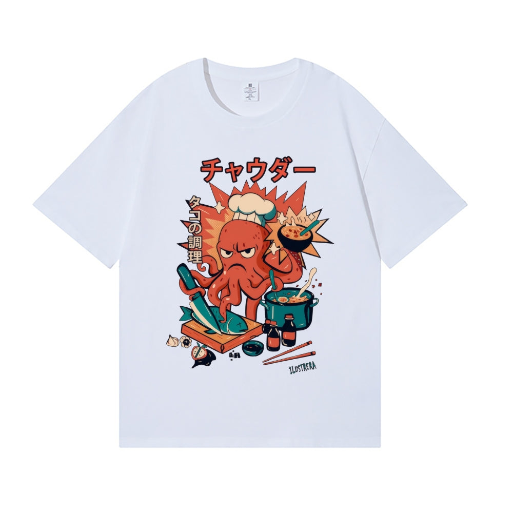 Octopus Japanese Style Classic Tee