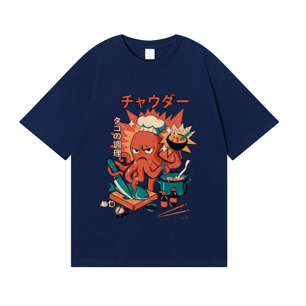 Octopus Japanese Style Classic Tee