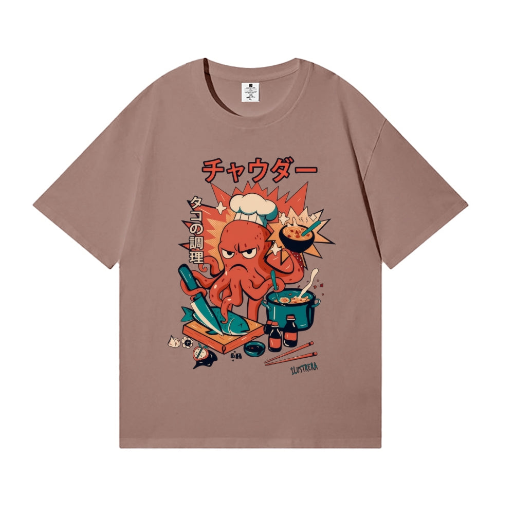 Octopus Japanese Style Classic Tee