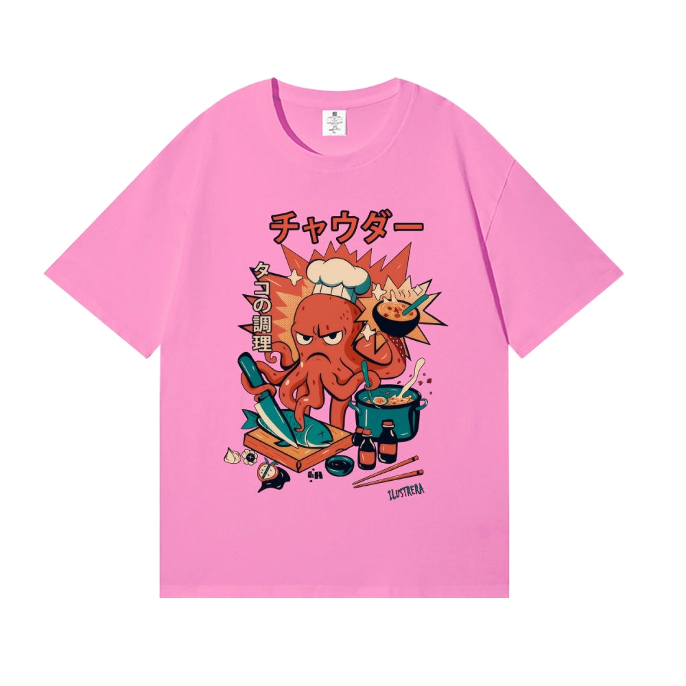 Octopus Japanese Style Classic Tee